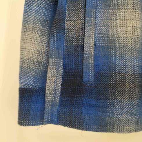 ザラ ZARA チェック柄 シャツジャケット メンズ JPN:L