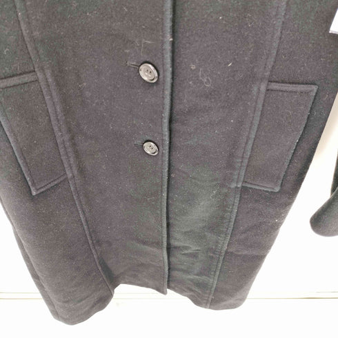 カシミヤ混 ステンカラーコート レディース