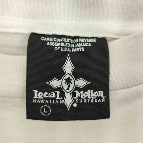 ローカルモーション local motion クルーネック 半袖Tシャツ カットソー メンズ L