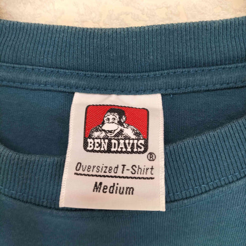 ベンデイビス BEN DAVIS フロント刺繍クルーネックTシャツ メンズ M