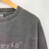 Codegraphy ロゴ刺繍 ダークグレー クルーネック半袖Tシャツ street メンズ M