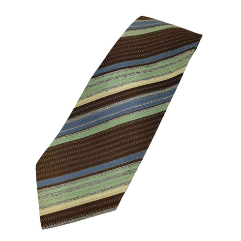 ケンゾー KENZO マルチストライプシルクネクタイ メンズ