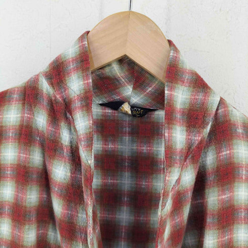 ペニーズタウンクラフト PENNEYS TOWNCRAFT 60S 三角タグ オンブレチェック ガウン メンズ M