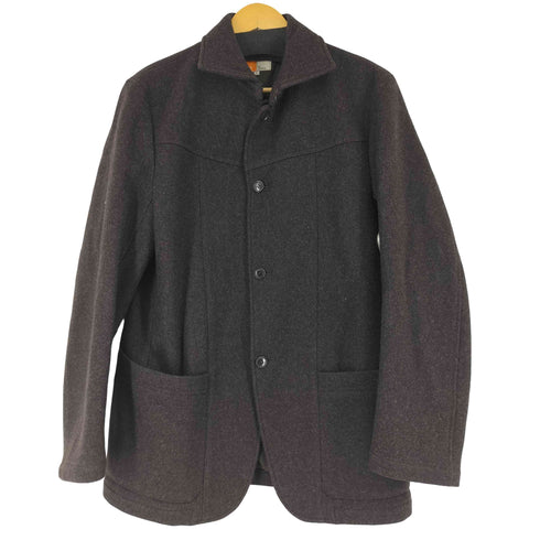 イーズィーバイゼニア E.Z BY ZEGNA ウール混ハーフコート メンズ import:L