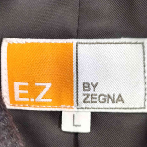イーズィーバイゼニア E.Z BY ZEGNA ウール混ハーフコート メンズ import:L
