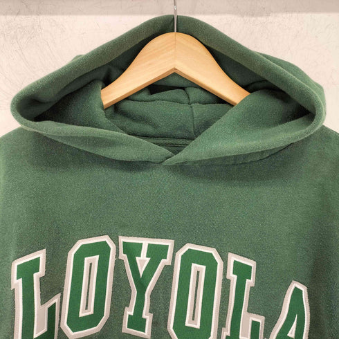 ジャンスポーツ JanSport 90s LOYOLA カレッジロゴ プルオーバーパーカー メンズ import:M