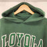 ジャンスポーツ JanSport 90s LOYOLA カレッジロゴ プルオーバーパーカー メンズ import:M