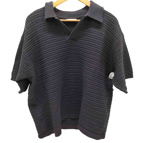 ウィム バイ リドム WYM LIDNM TUCK SKIPPER KNIT POLO スキッパー ニットポロ メンズ JPN:M