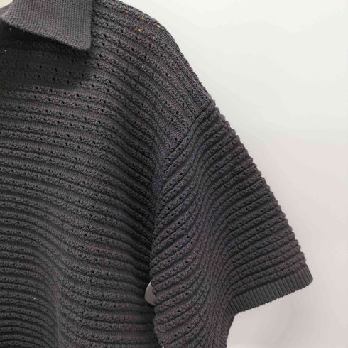 ウィム バイ リドム WYM LIDNM TUCK SKIPPER KNIT POLO スキッパー ニットポロ メンズ JPN:M