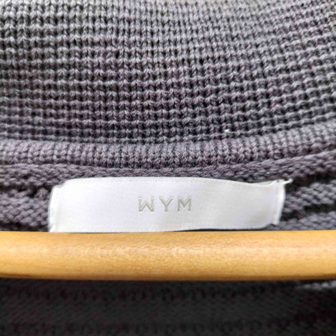 ウィム バイ リドム WYM LIDNM TUCK SKIPPER KNIT POLO スキッパー ニットポロ メンズ JPN:M
