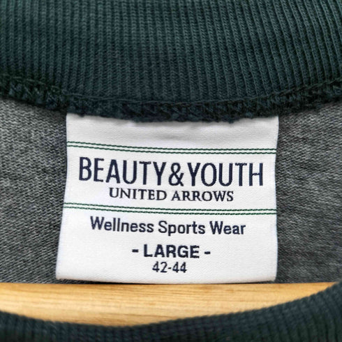 ビューティーアンドユースユナイテッドアローズ BEAUTY & YOUTH UNITED ARROWS 【Wellness Sports Wear】 BY FREEDOM STANDARD リンガー Tシャツ メンズ import:L