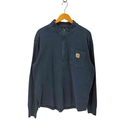 カーハート Carhartt ハーフジップ サーマル カットソー メンズ import:L