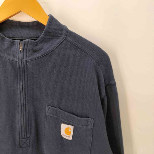 カーハート Carhartt ハーフジップ サーマル カットソー メンズ import:L