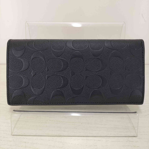 コーチ COACH F75365 シグネチャー レザー長財布 メンズ