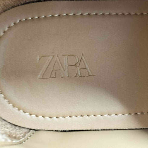 ザラ ZARA モックトゥレザーシューズ スエード メンズ EUR:44