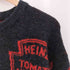 フリークスストア FREAKS STORE HEINZ 総柄 クルーネック 厚手 ニットセーター メンズ M