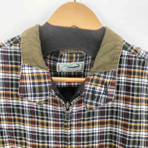 クロコダイル crocodile 襟コーデュロイ スイングトップ ジップアップブルゾン メンズ JPN:M