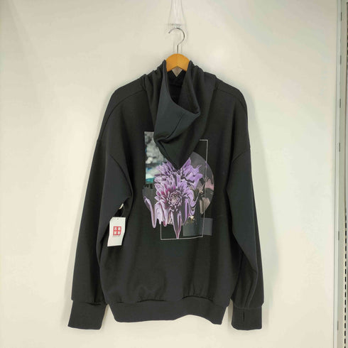 ハレ HARE メルトフラワーバックプリントパーカー レディース FREE