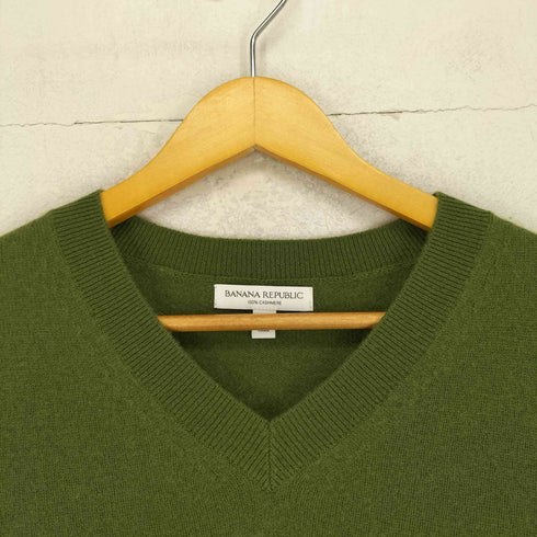バナナリパブリック BANANA REPUBLIC pure cashmere カシミヤ100半袖ニット レディース XS
