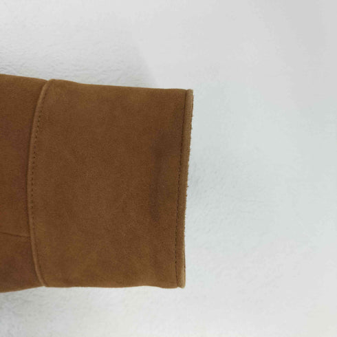 バナナリパブリック BANANA REPUBLIC goat leather ゴートレザートラッカージャケット レディース S