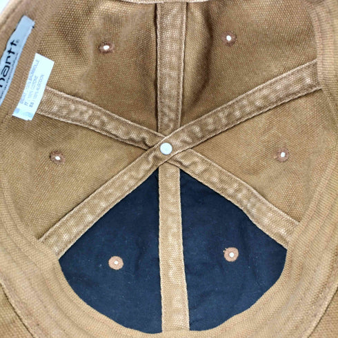 カーハート Carhartt CANVAS 6-PANEL CAP キャンパス 6パネル コットンキャップ メンズ