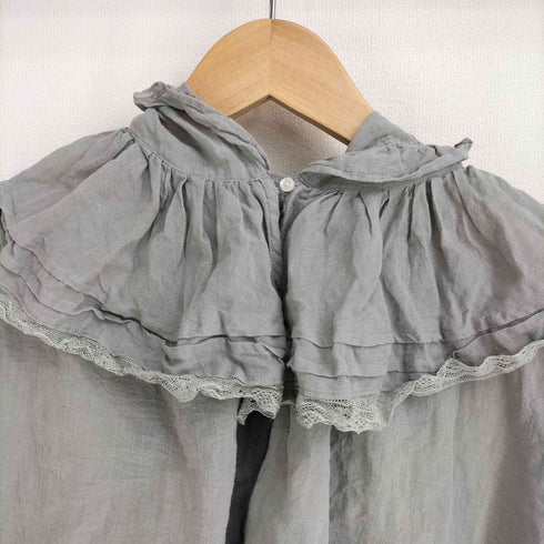 ビームス BEAMS 24AW デタッチ フード フリル シャツ レディース FREE