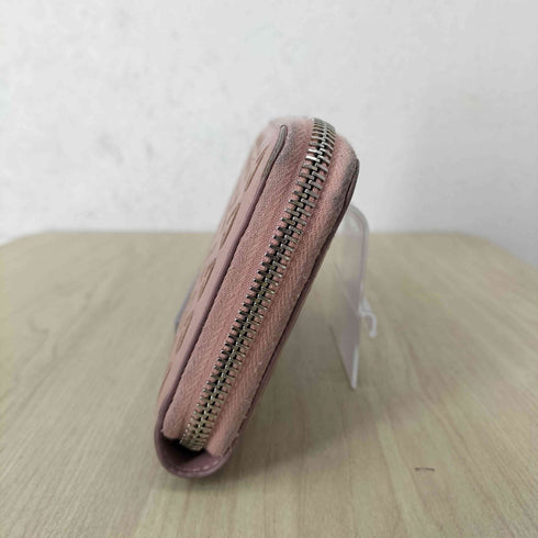 セラピアン SERAPIAN MOSAICO製 ナッパレザー 長財布 レディース