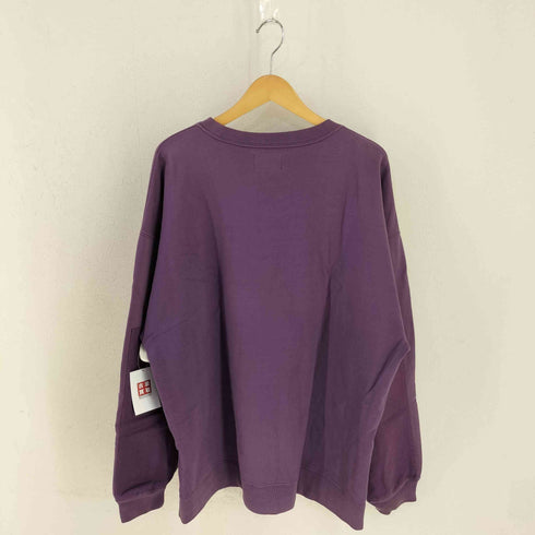 ピルグリムサーフプラスサプライ Pilgrim Surf+Supply Jaar Reinforced Crew エルボーパッチ クルーネックスウェット メンズ import:L