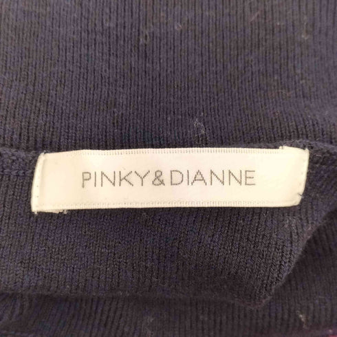 ピンキーアンドダイアン Pinky&Dianne ツイードコンビニットワンピース レディース 38