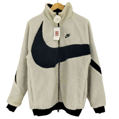ナイキ NIKE 20AW VM SWOOSH FULL ZIP JACKET ジップアップ ボア フリース ビッグスウッシュ フルジップジャケット メンズ import:S