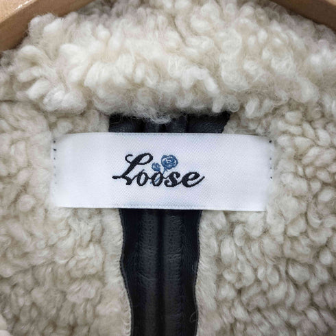 ルース Loose 合皮 オーバーB3ジャケット メンズ M