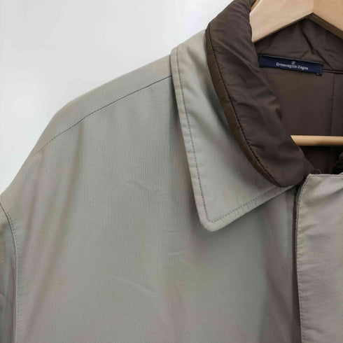 エルメネジルドゼニア Ermenegildo Zegna microtene ライナー付き コート メンズ