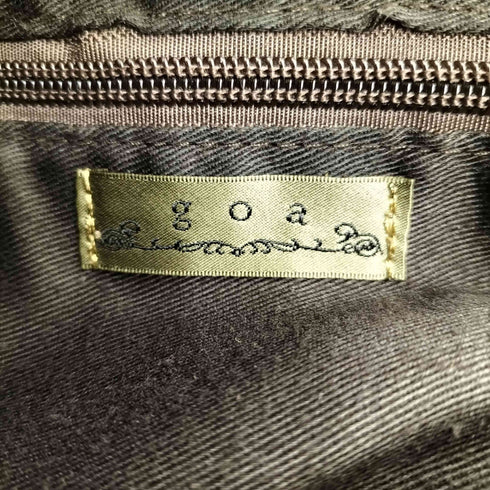 ゴア goa レザー 編み込み トートバッグ レディース