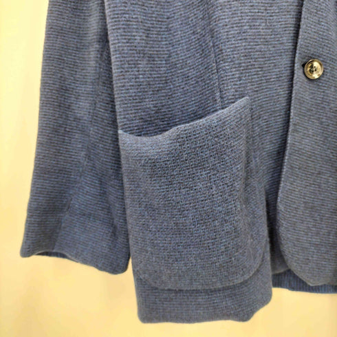 エルメネジルドゼニア Ermenegildo Zegna カシミヤ混 ニット テーラードジャケット メンズ 52