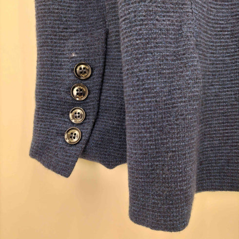 エルメネジルドゼニア Ermenegildo Zegna カシミヤ混 ニット テーラードジャケット メンズ 52