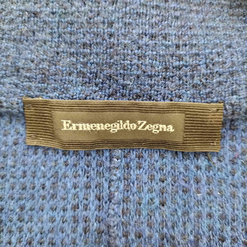 エルメネジルドゼニア Ermenegildo Zegna カシミヤ混 ニット テーラードジャケット メンズ 52