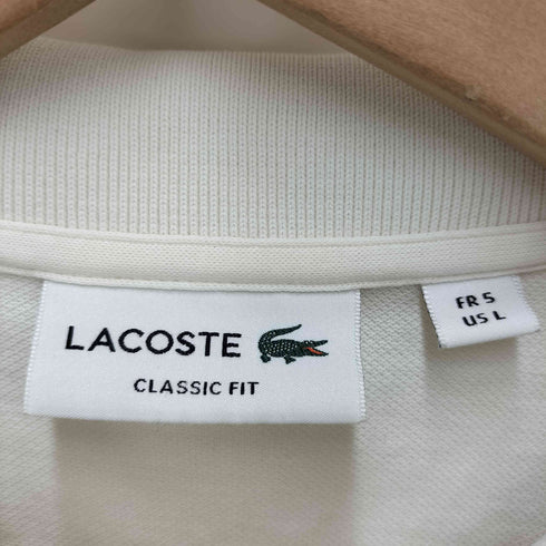 ラコステ LACOSTE 鹿の子 長袖 ポロシャツ メンズ JPN:S