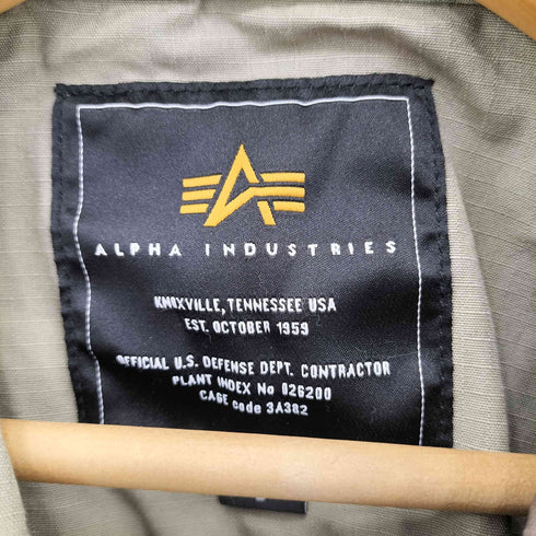アルファインダストリーズ ALPHA INDUSTRIES B.D.U. ミリタリー ジャケット メンズ L