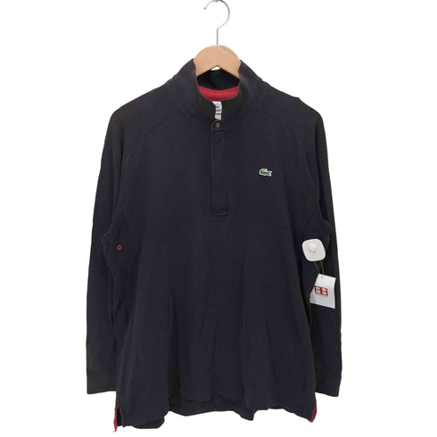 ラコステ LACOSTE 鹿の子 長袖 ポロシャツ メンズ JPN:S