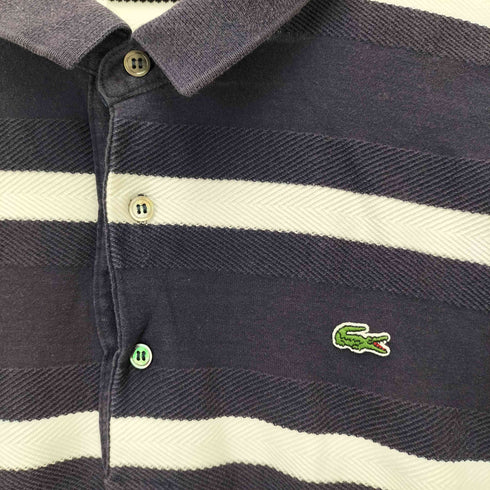 ラコステ LACOSTE 鹿の子 長袖 ポロシャツ メンズ 5