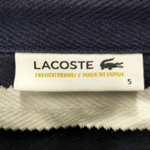 ラコステ LACOSTE 鹿の子 長袖 ポロシャツ メンズ 5
