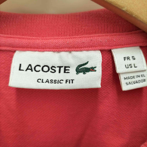 ラコステ LACOSTE 鹿の子 ポロシャツ メンズ JPN:S 5