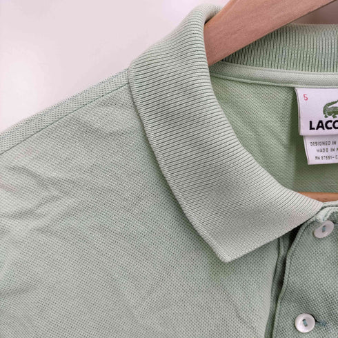 ラコステ LACOSTE 鹿の子 ポロシャツ メンズ 5