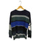 サカイ Sacai マルチカラー ボーダー クルーネック ニットセーター メンズ 2