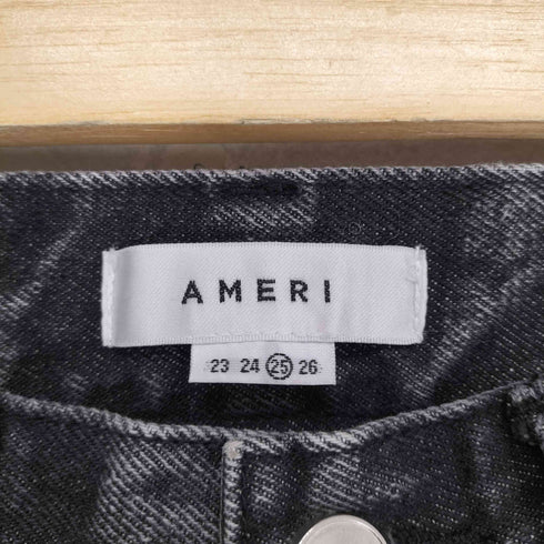 アメリヴィンテージ Ameri VINTAGE CRASH SLIM STRAIGHT DENIM レディース 25