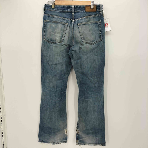 トミーヒルフィガー TOMMY HILFIGER クラッシュ ダメージ ストレート デニム パンツ メンズ 31/32