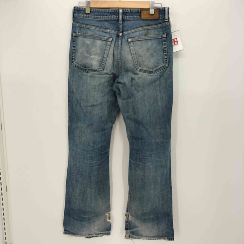 トミーヒルフィガー TOMMY HILFIGER クラッシュ ダメージ ストレート デニム パンツ メンズ 31/32