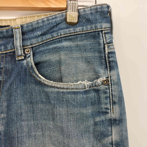 トミーヒルフィガー TOMMY HILFIGER クラッシュ ダメージ ストレート デニム パンツ メンズ 31/32