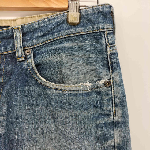 トミーヒルフィガー TOMMY HILFIGER クラッシュ ダメージ ストレート デニム パンツ メンズ 31/32