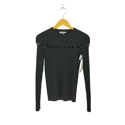 アンスリード UN3D. BUTTON DETAIL KT TOP レディース F